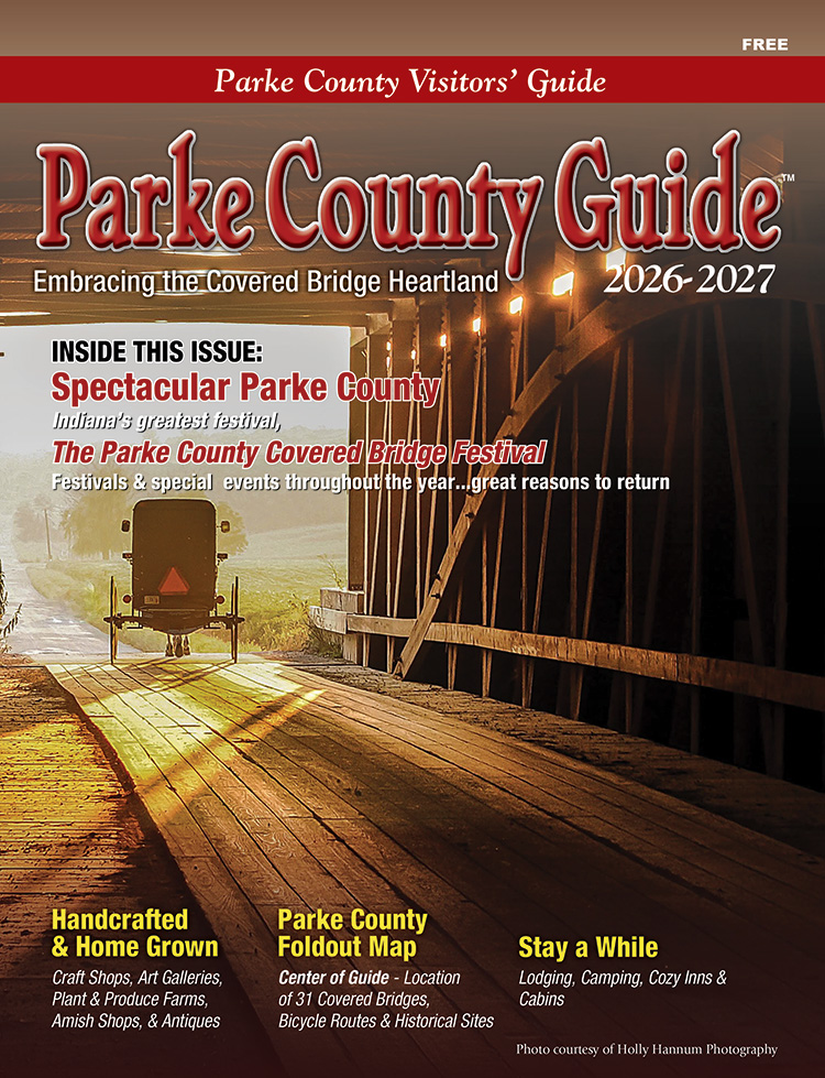 The 2026 Parke County Guide magazine cover